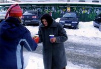 Алиса раздача пищи Киев Подол